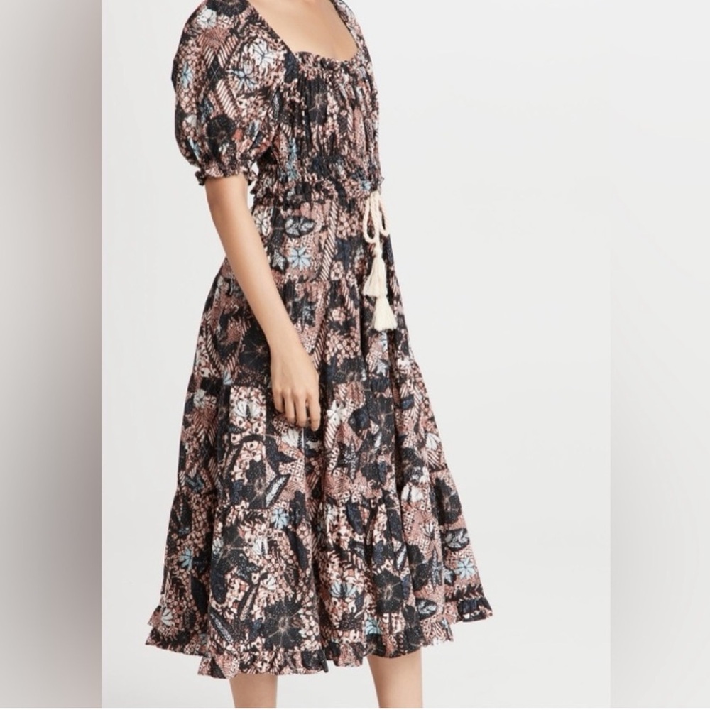 ULLA JOHNSON Midi Iliana Dress Sz 0